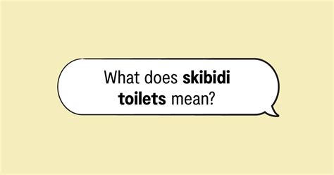 Skibidi meaning slang. Things To Know About Skibidi meaning slang. 